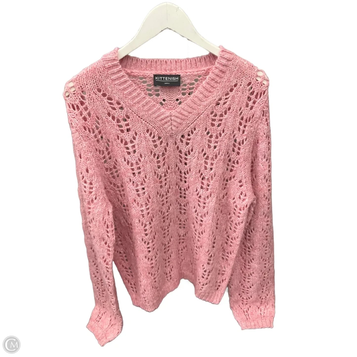 Sweater By Kittenish In Pink, Size: S