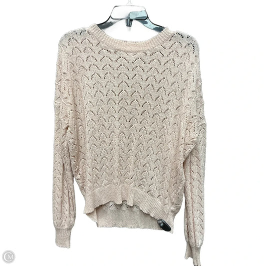 Top Long Sleeve By Clothes Mentor In Coral, Size: M