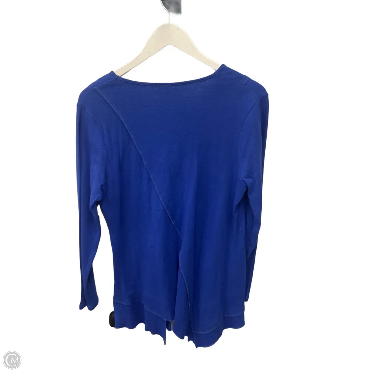 Tunic Long Sleeve By Lulu B In Blue, Size: S
