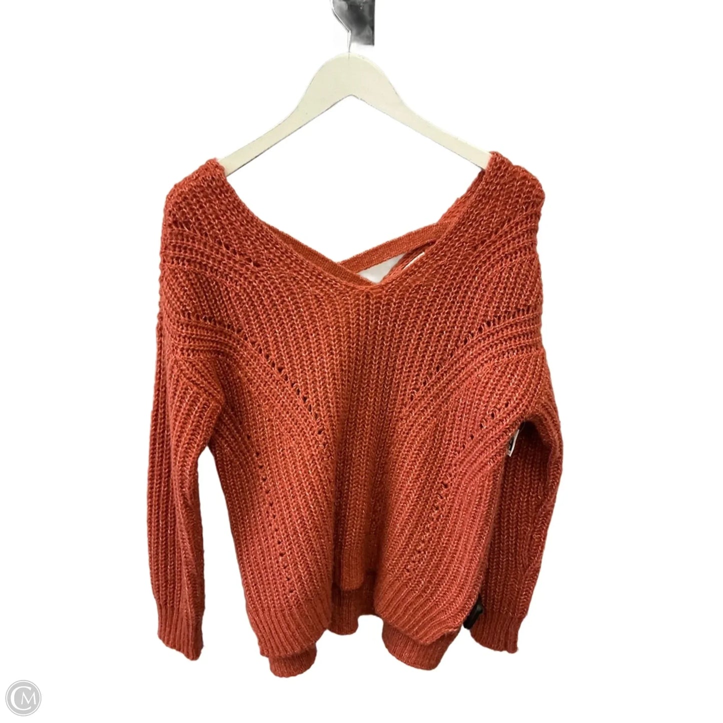 Sweater By Hippie Rose In Orange, Size: S