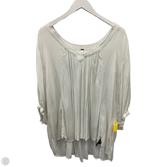 Top Short Sleeve By Free People In White, Size: M