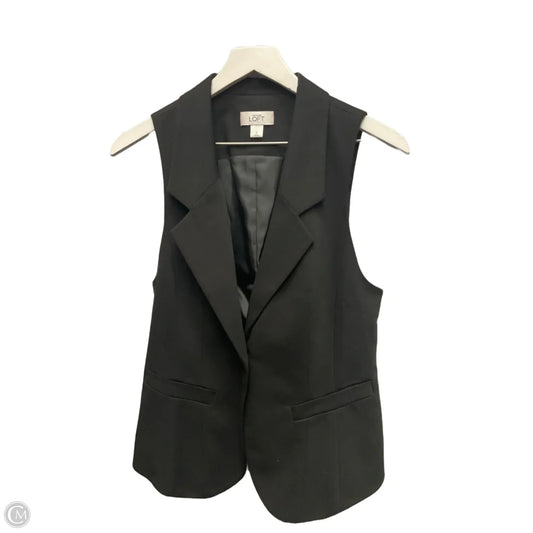 Vest Other By Loft In Black, Size: S