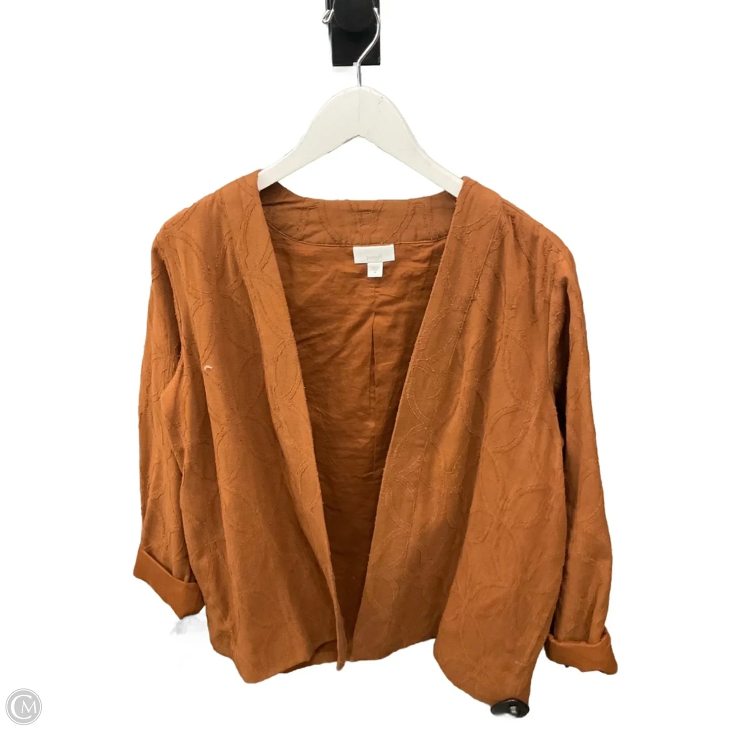 Blazer By Pure Jill In Orange, Size: M