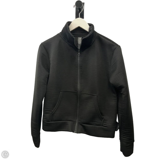 Athletic Jacket By Clothes Mentor In Black, Size: M