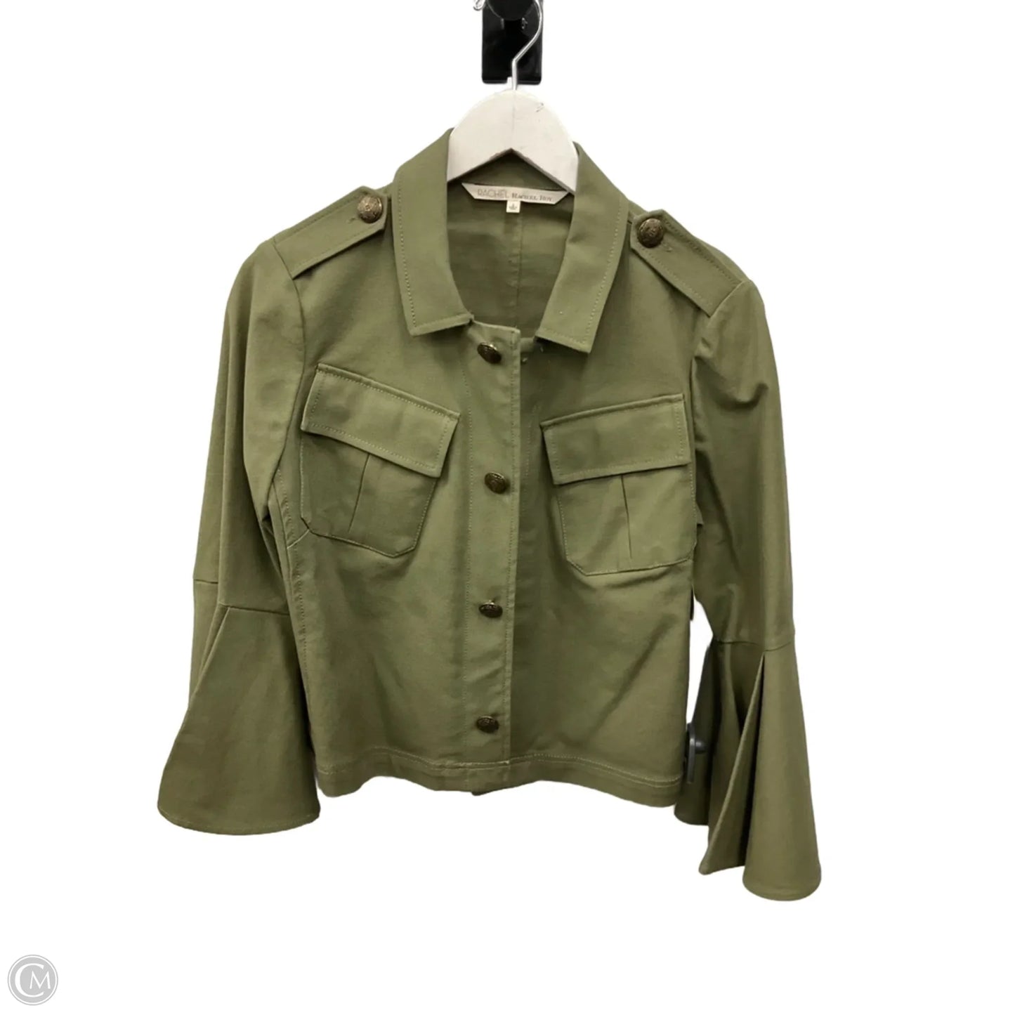 Jacket Denim By Rachel Roy In Green, Size: Xs