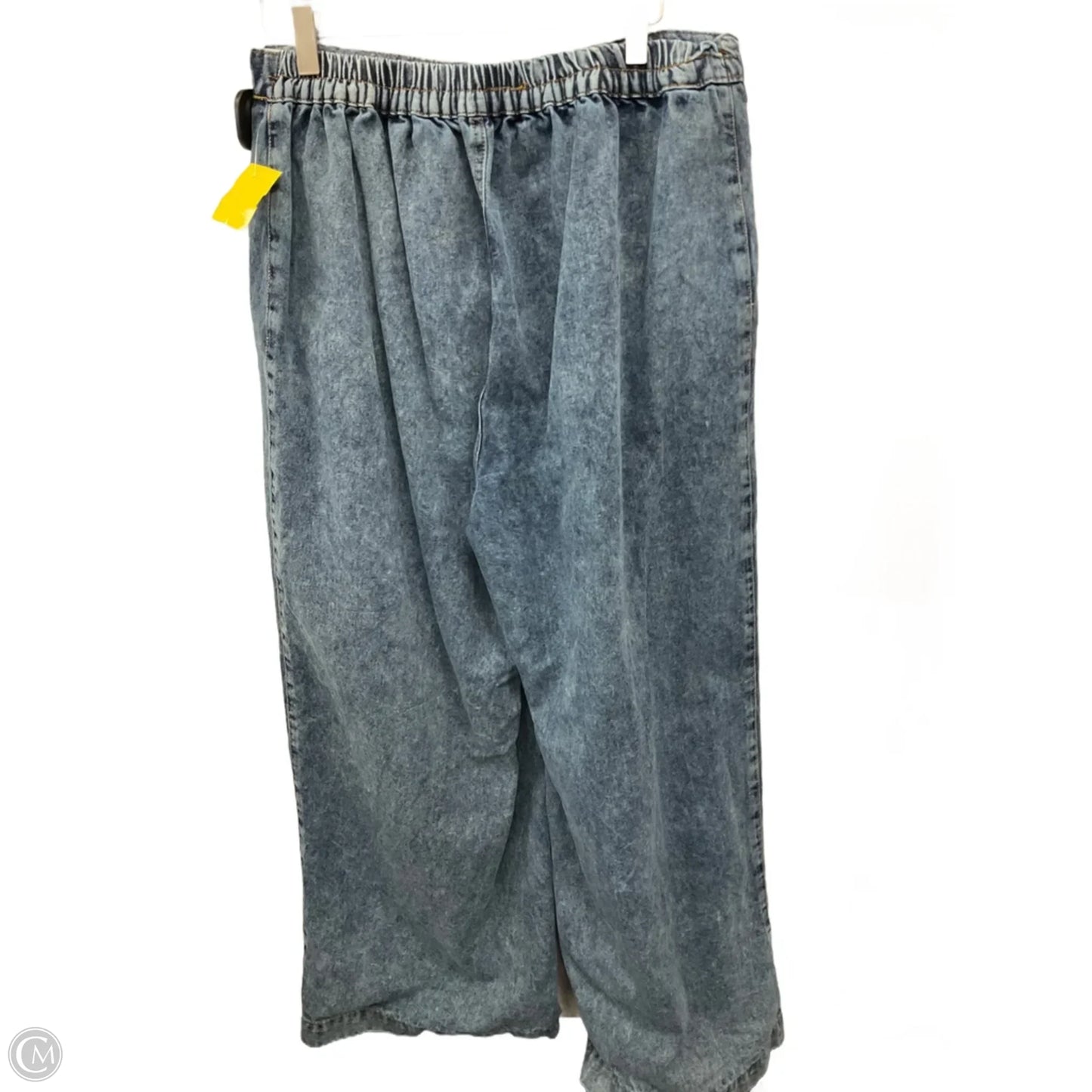 Jeans Wide Leg By Clothes Mentor In Blue Denim, Size: 14