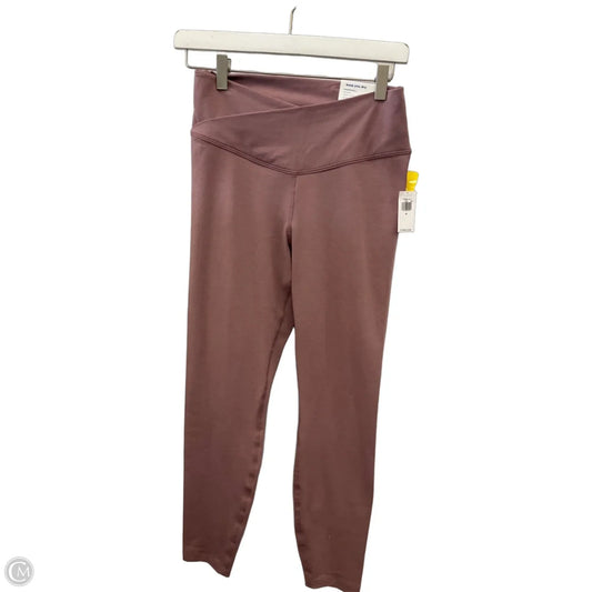 Athletic Leggings By Old Navy In Mauve, Size: M