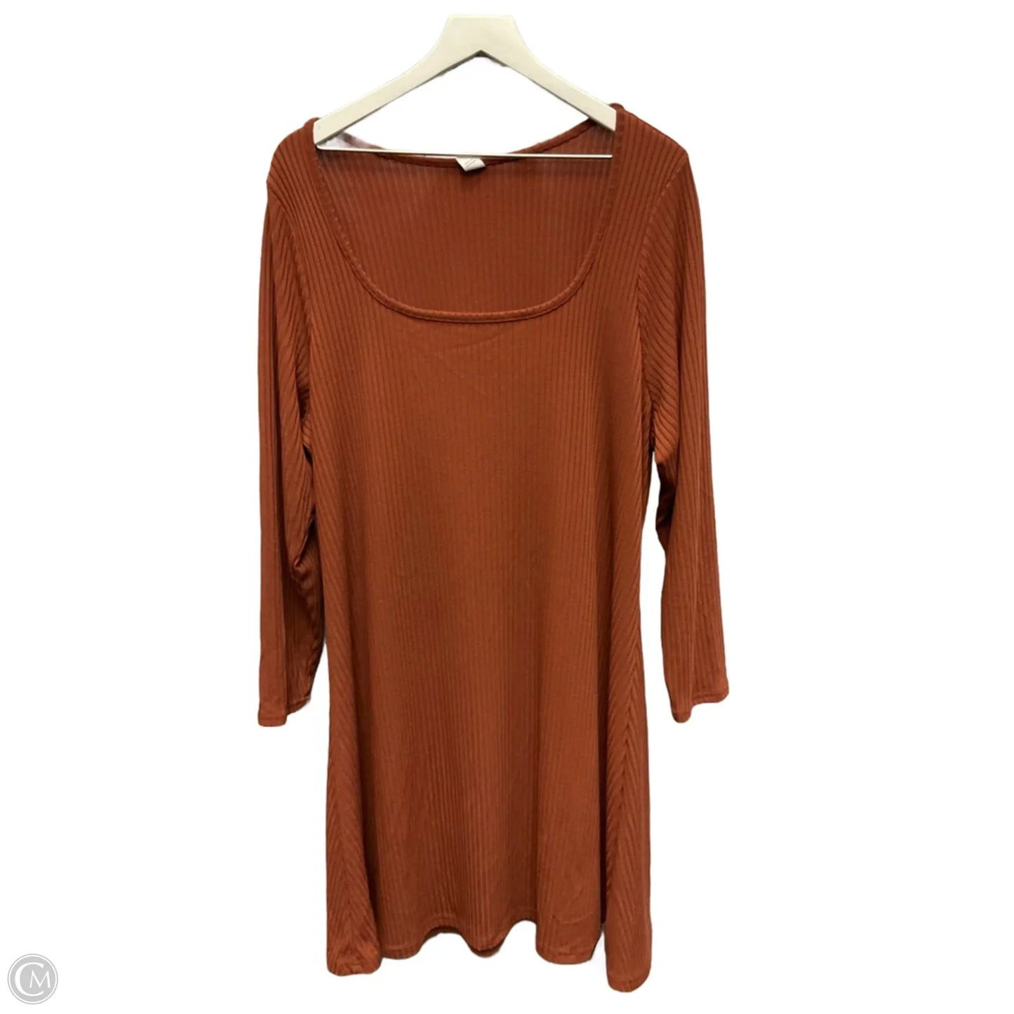 Tunic Long Sleeve By Old Navy In Orange, Size: 2x