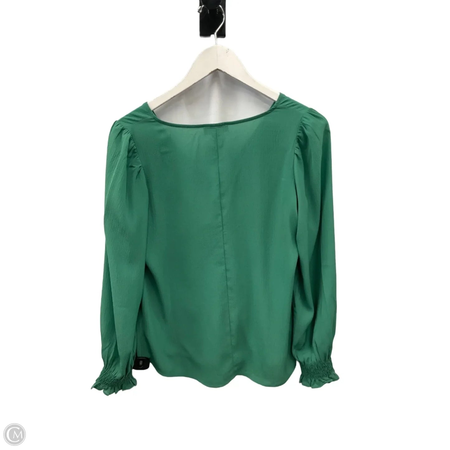 Top Long Sleeve By Loft In Green, Size: Xs