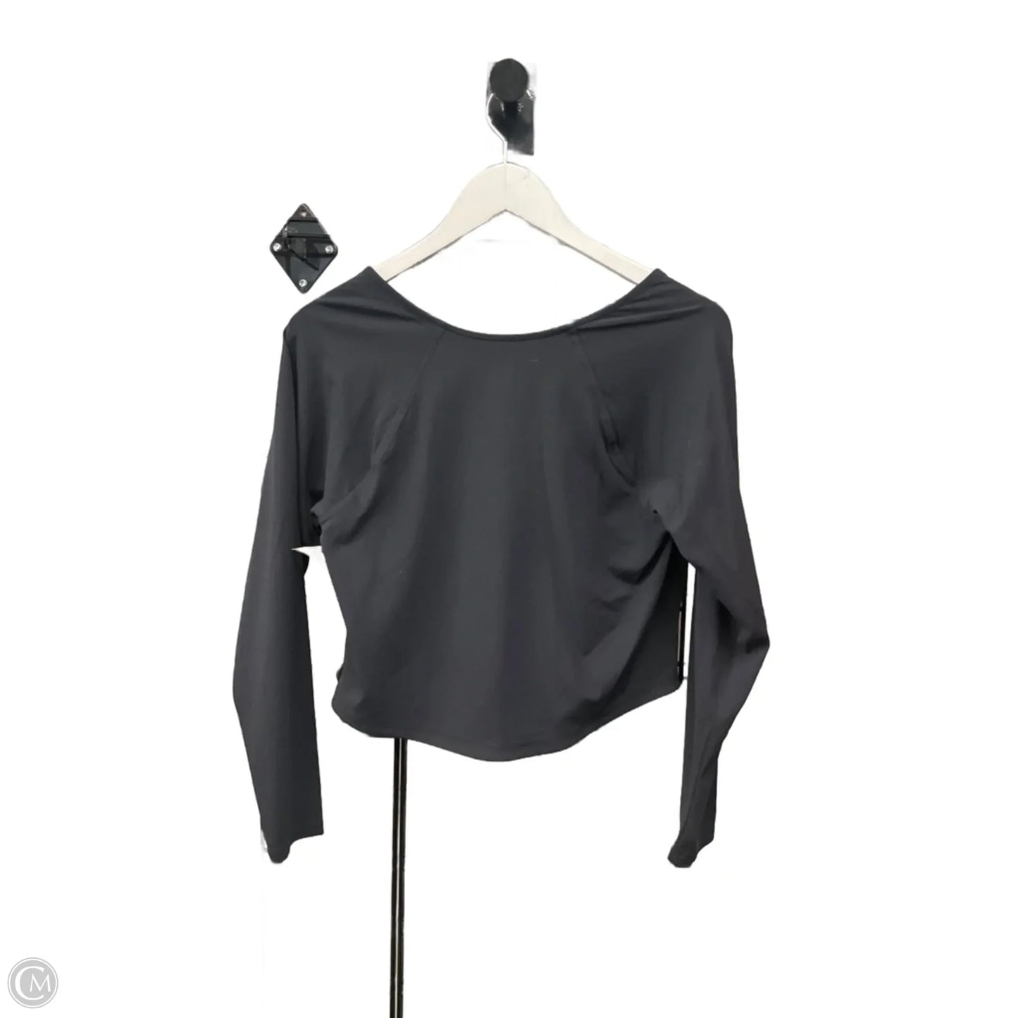 Athletic Top Long Sleeve Crewneck By All In Motion In Black, Size: Xl