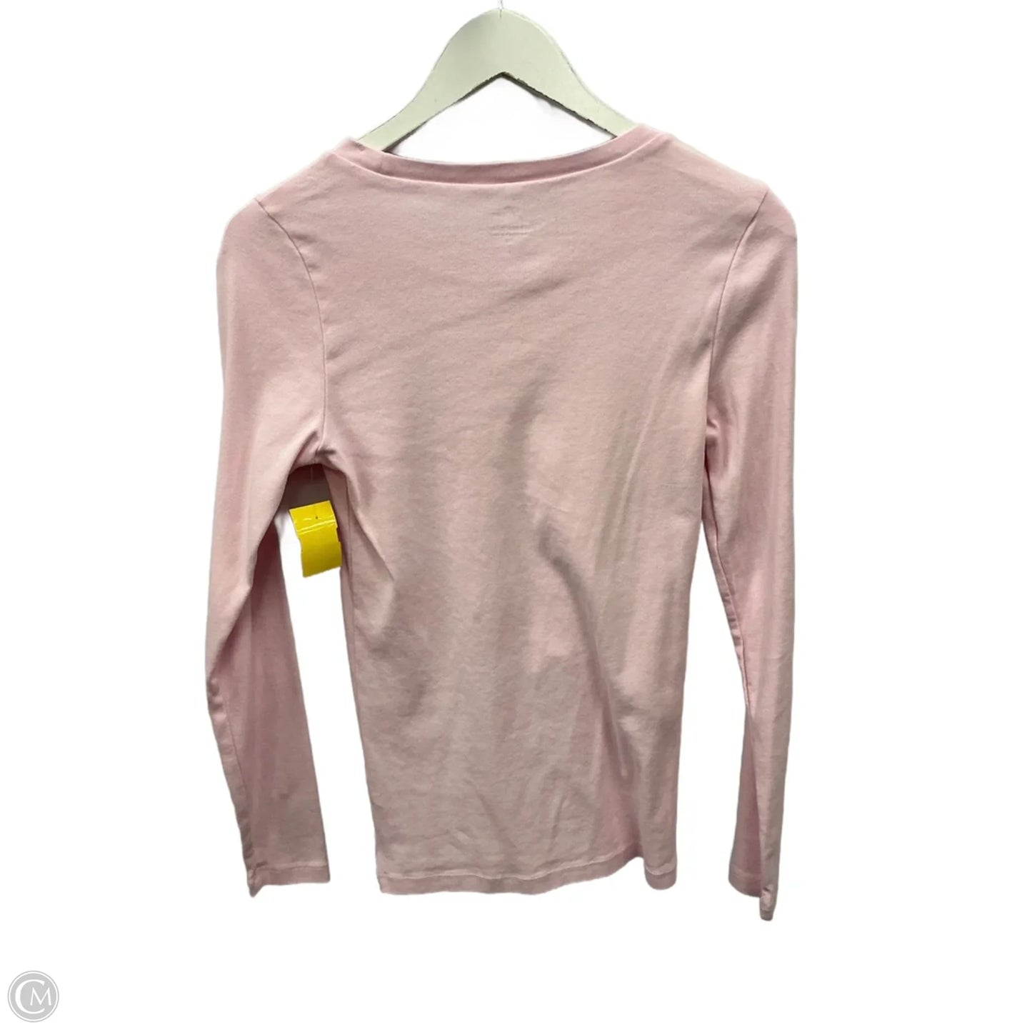 Top Long Sleeve Basic By J. Crew In Pink, Size: M