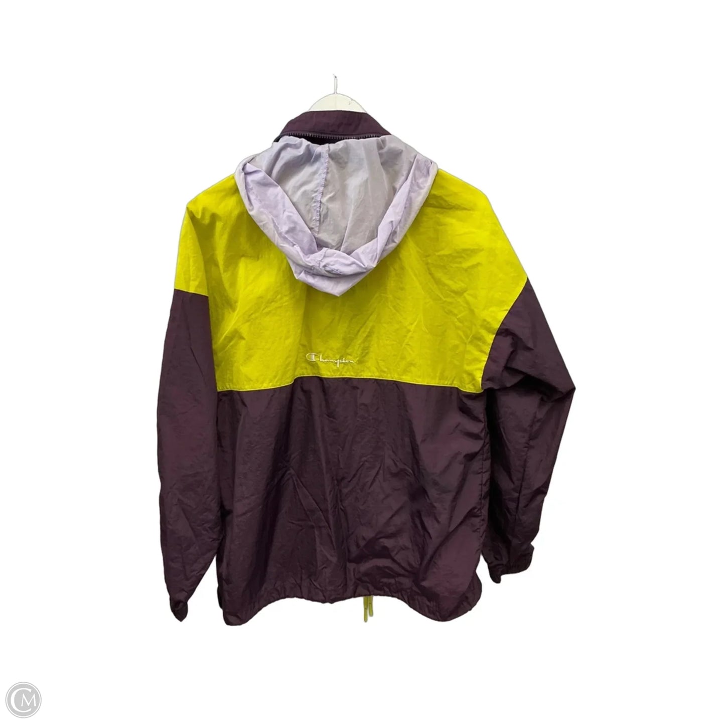 Athletic Jacket By Champion In Purple, Size: S