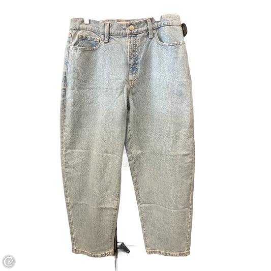 Jeans Wide Leg By Banana Republic In Blue Denim, Size: 10