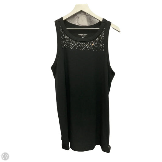 Top Sleeveless By Torrid In Black, Size: 3x