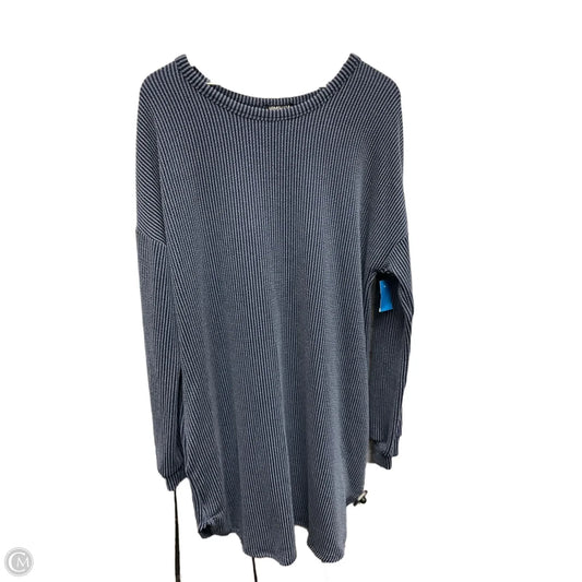 Tunic Long Sleeve By Heimish Usa In Blue, Size: 2x