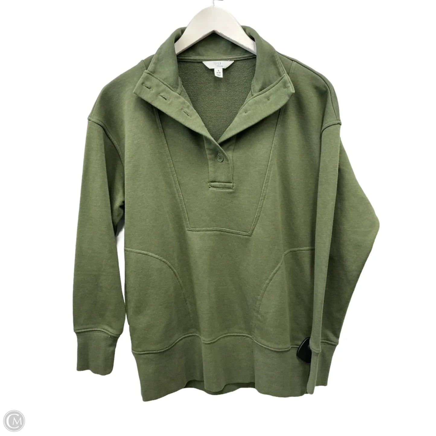 Top Long Sleeve By Time And Tru In Green, Size: S