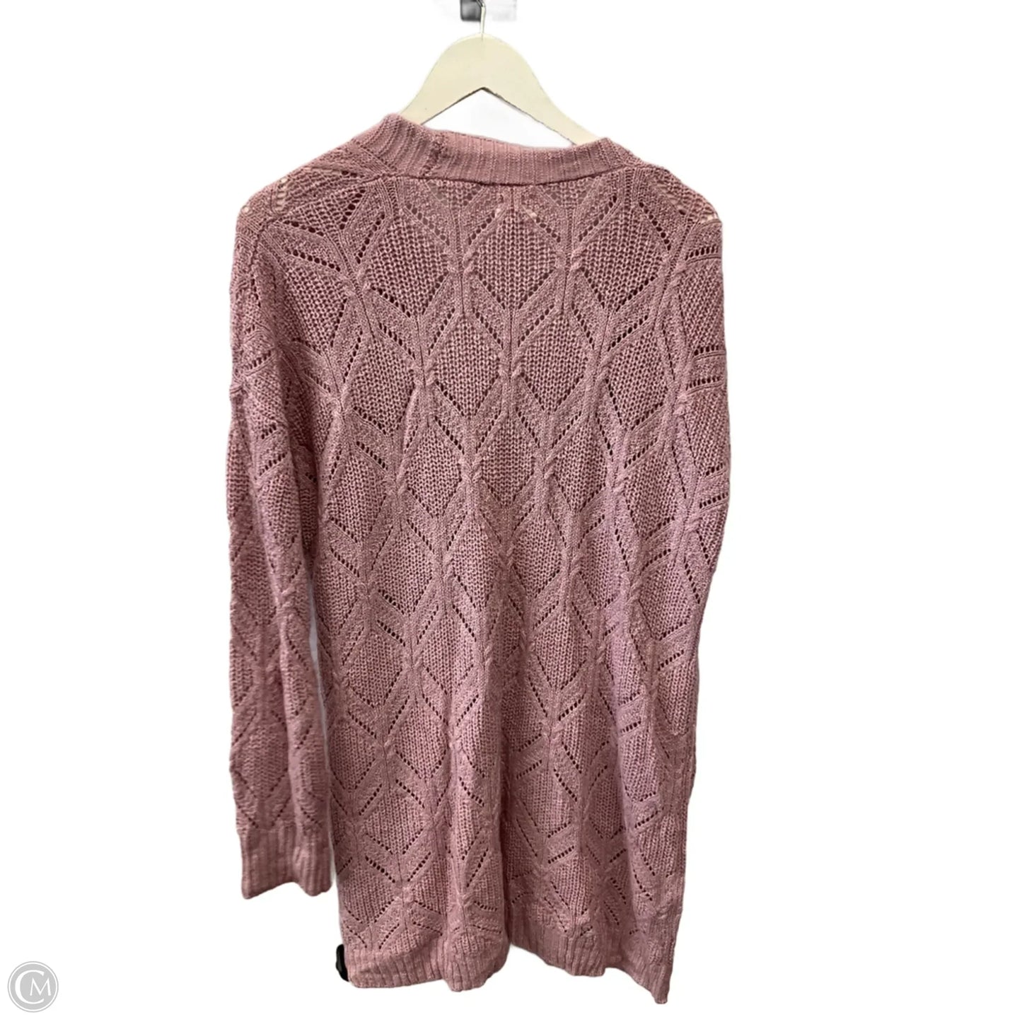 Sweater Cardigan By Hippie Rose In Purple, Size: Xl