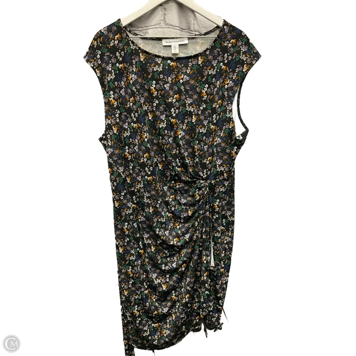 Dress Casual Midi By Amazon Essentials In Floral Print, Size: 3x