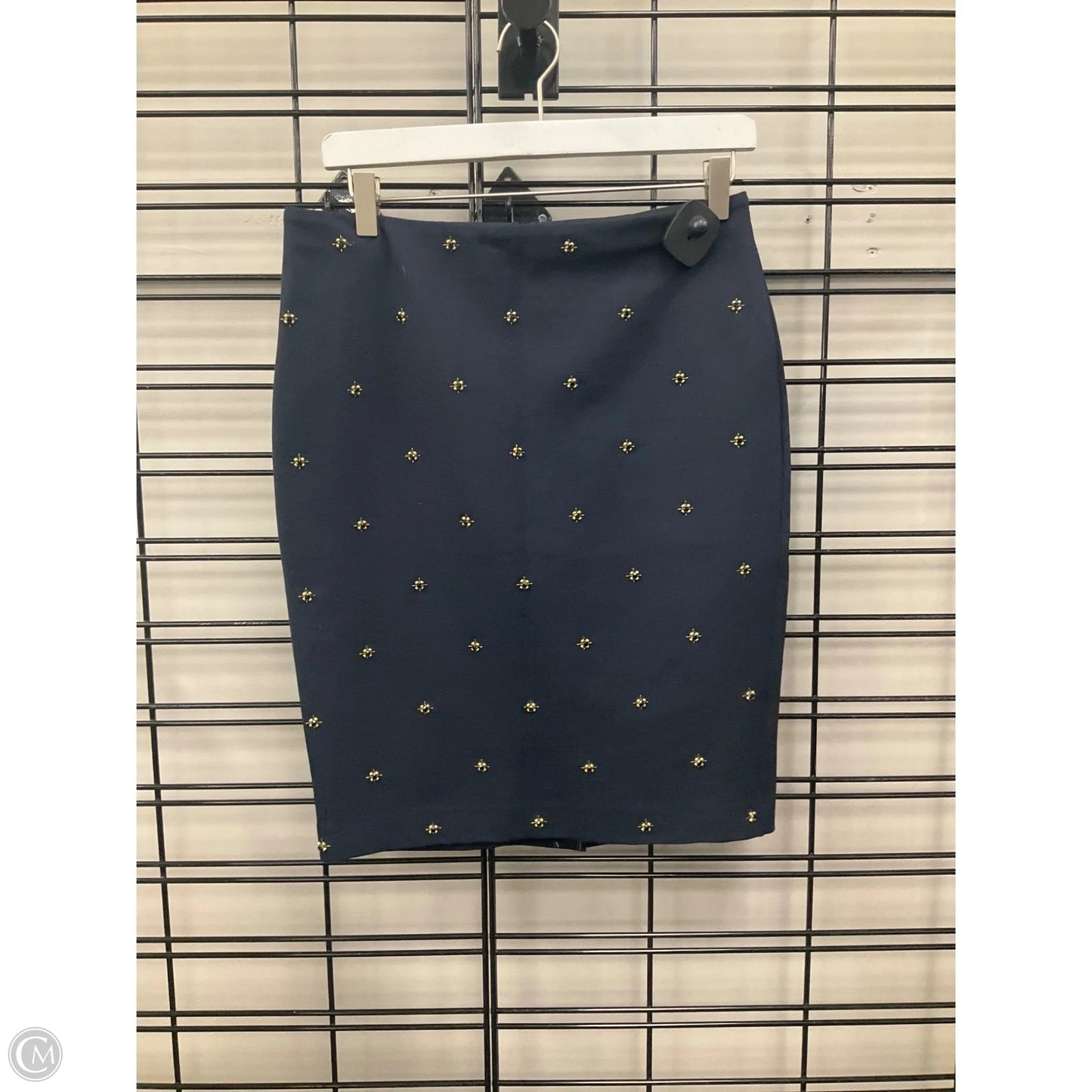 Skirt Mini & Short By Ann Taylor In Navy, Size: S