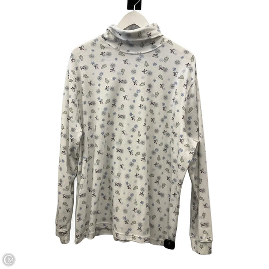 Top Long Sleeve By Classic Elements In White, Size: 3x