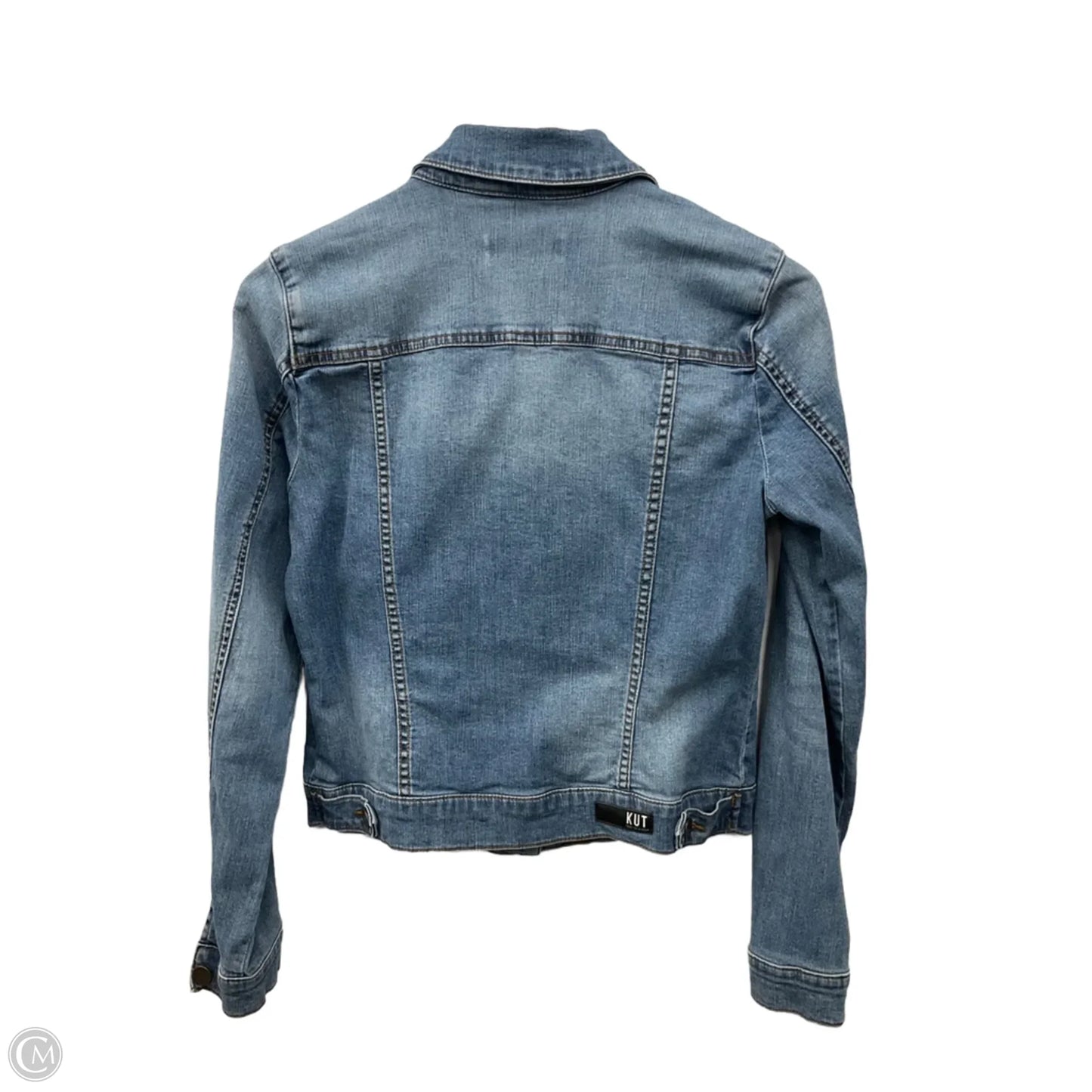 Jacket Denim By Kut In Blue Denim, Size: S