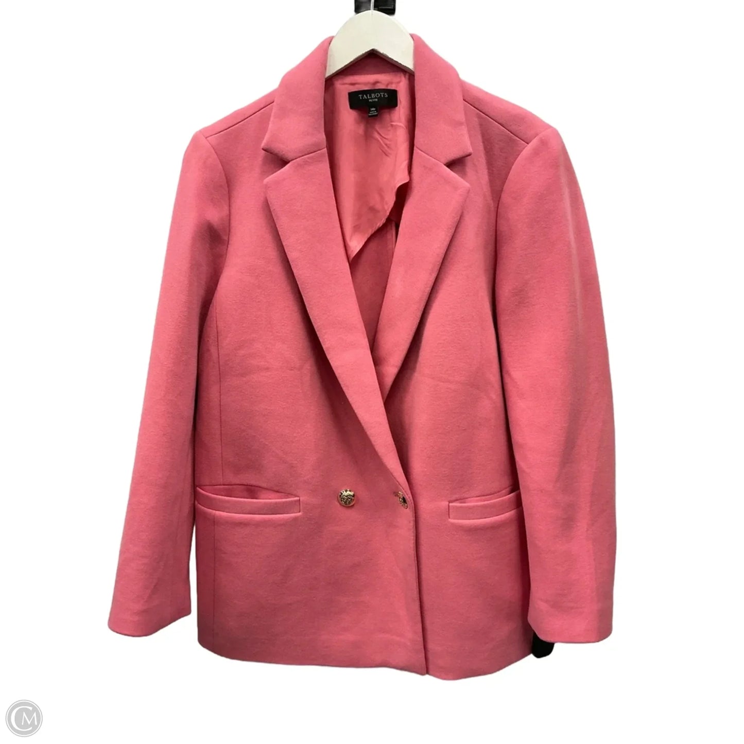 Blazer By Talbots In Pink, Size: L
