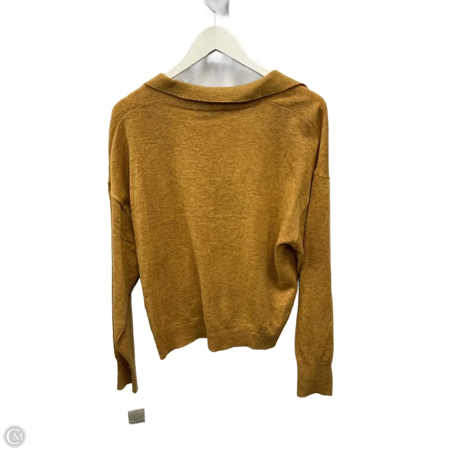 Top Long Sleeve By Ophelia Roe In Yellow, Size: Xl