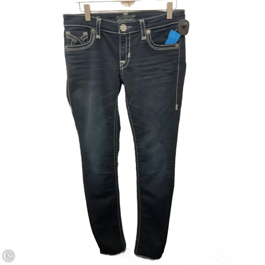 Jeans Skinny By Big Star In Blue Denim, Size: 6