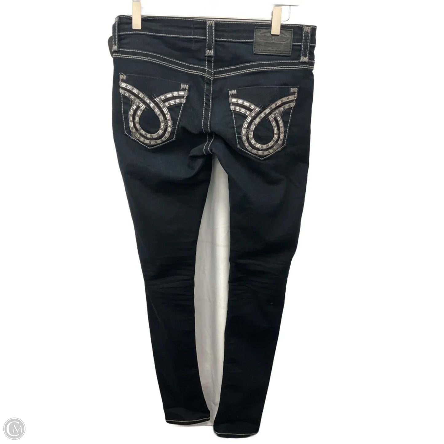 Jeans Skinny By Big Star In Blue Denim, Size: 6