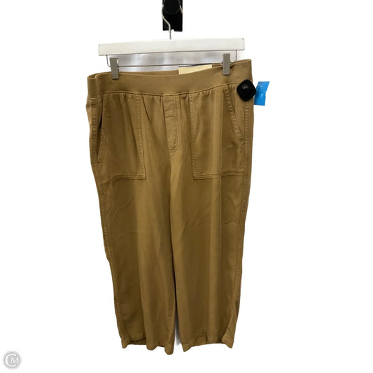 Pants Wide Leg By St Johns Bay In Beige, Size: 12