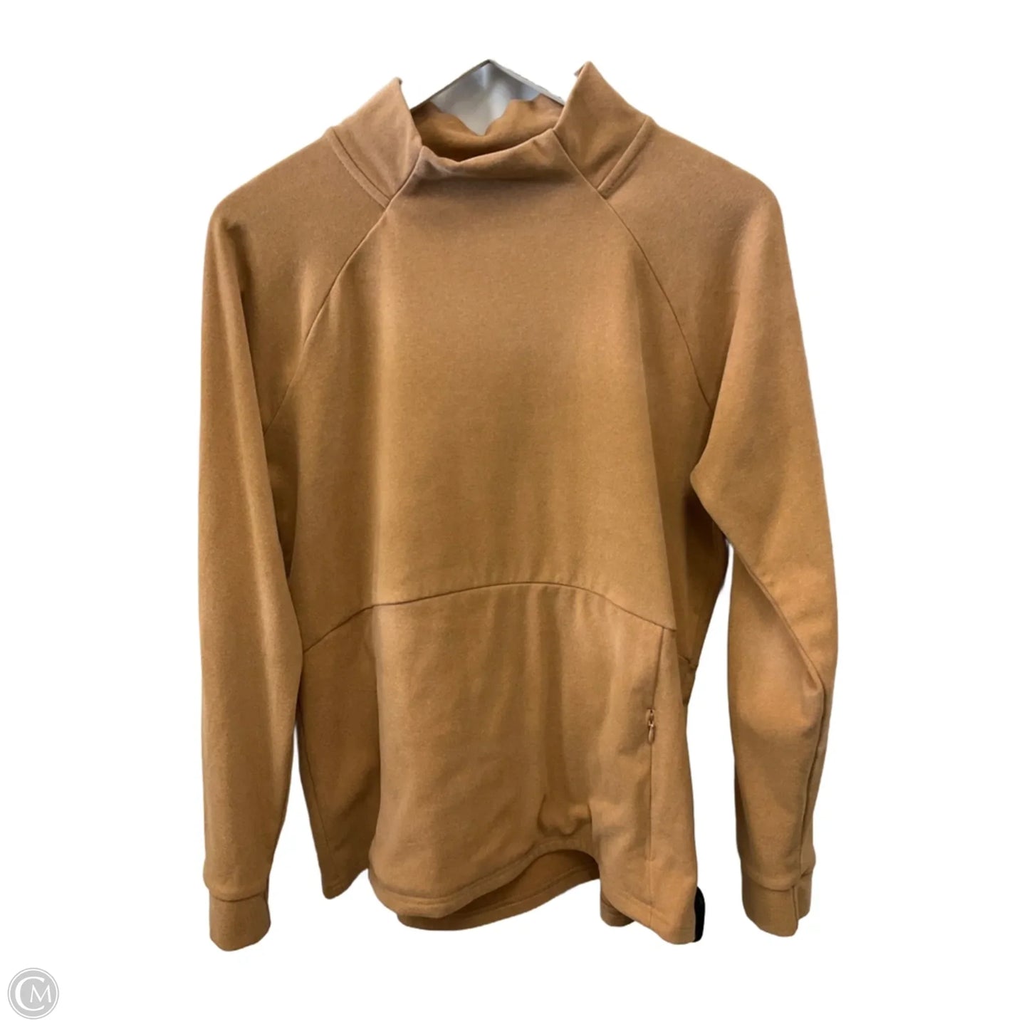 Top Long Sleeve By Kyodan In Tan, Size: L