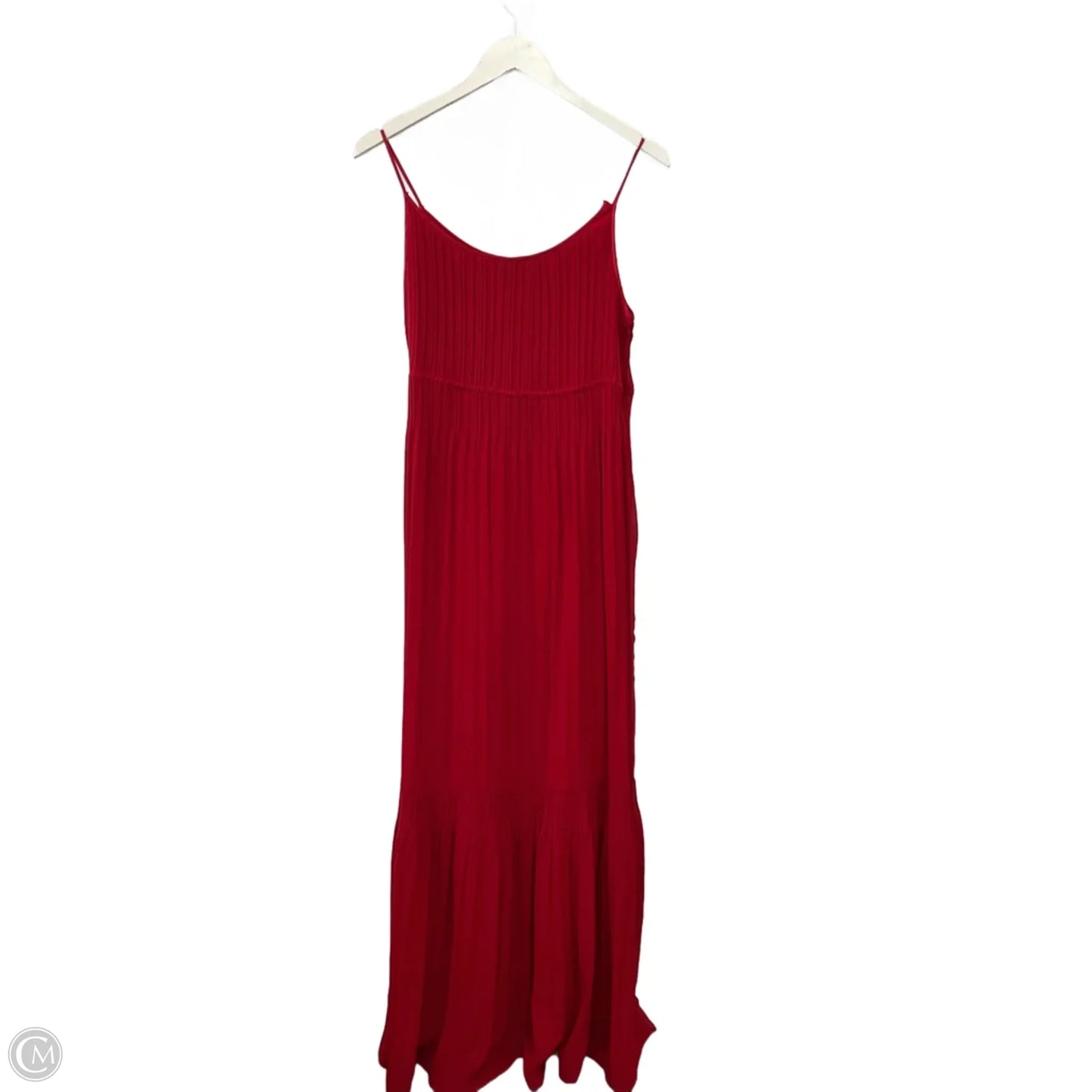 Dress Party Long By Clothes Mentor In Red, Size: L
