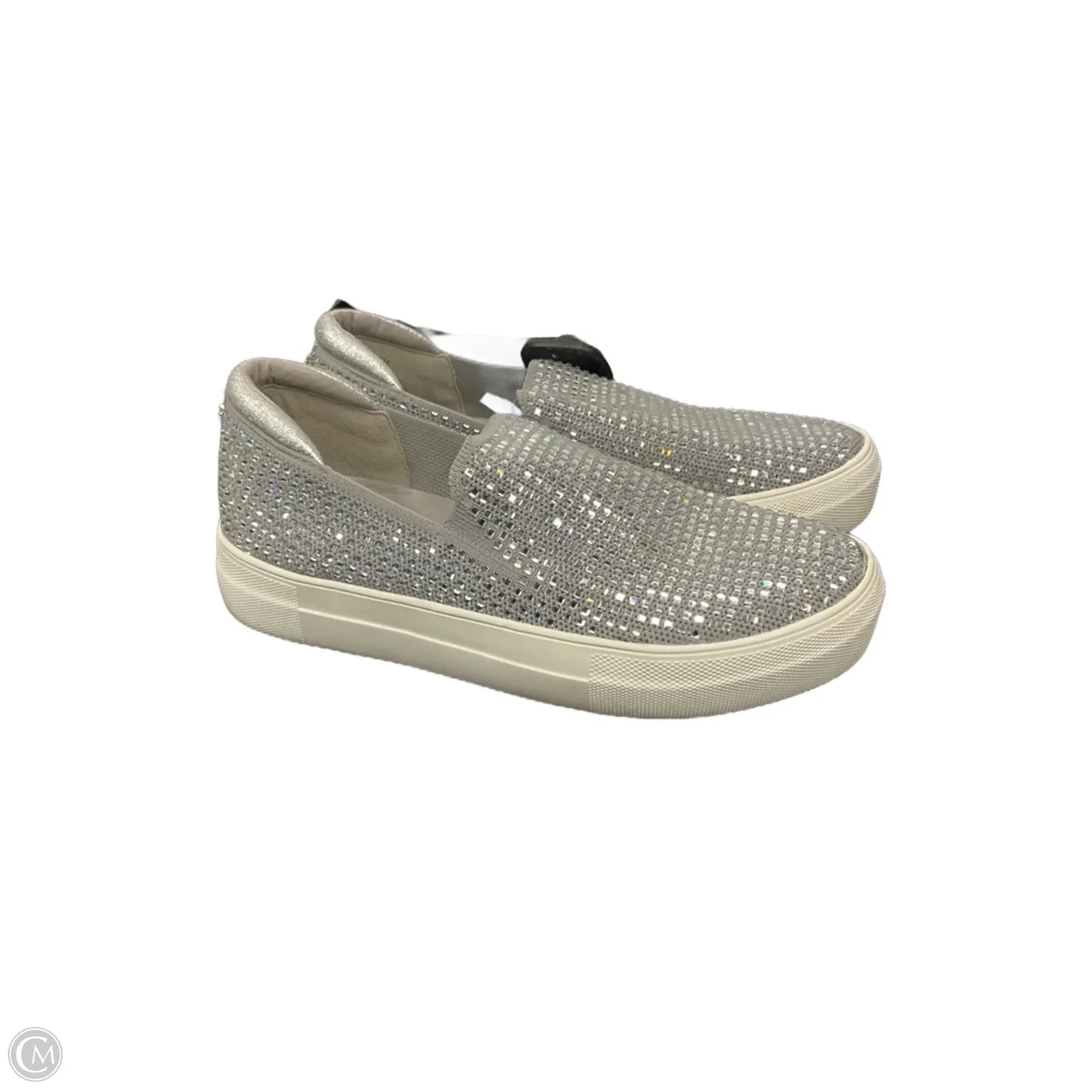 Shoes Flats By Steve Madden In Silver, Size: 7