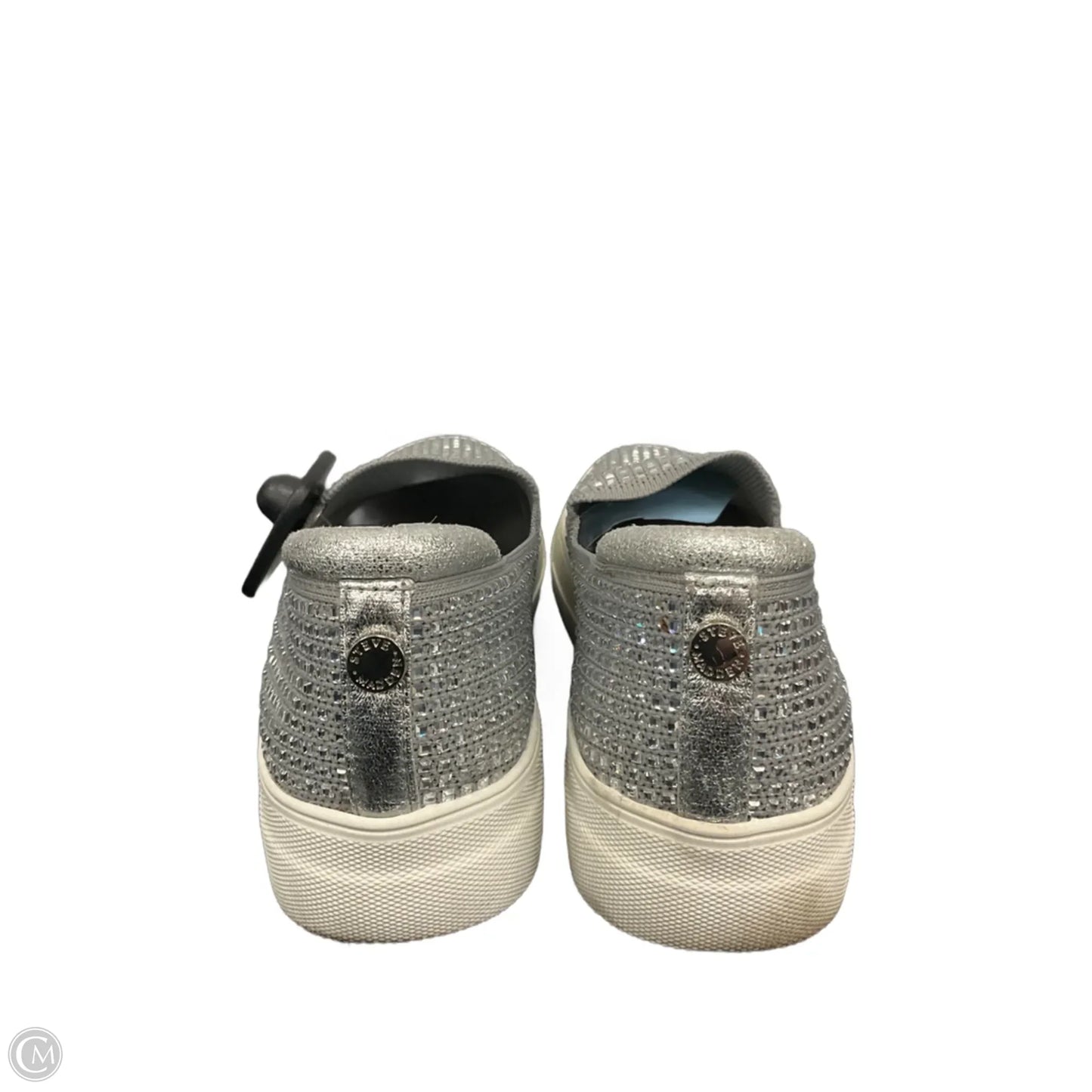 Shoes Flats By Steve Madden In Silver, Size: 7