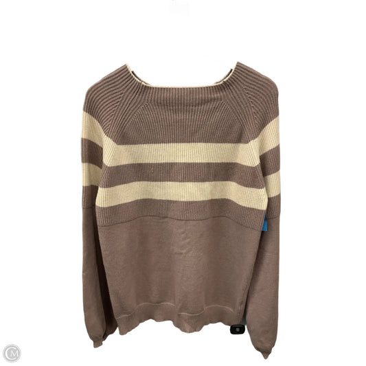 Sweater By Bohme In Taupe, Size: M