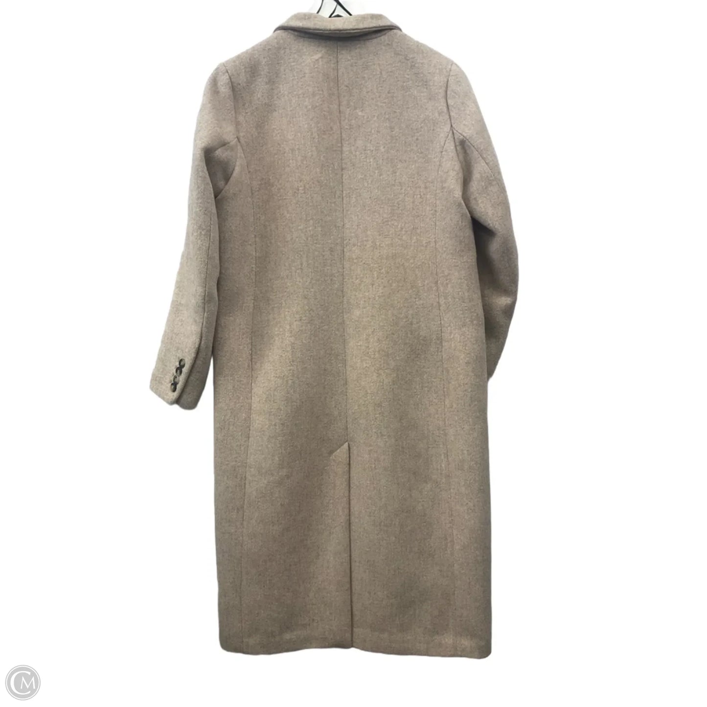 Coat Wool By H&m In Mauve, Size: Xs