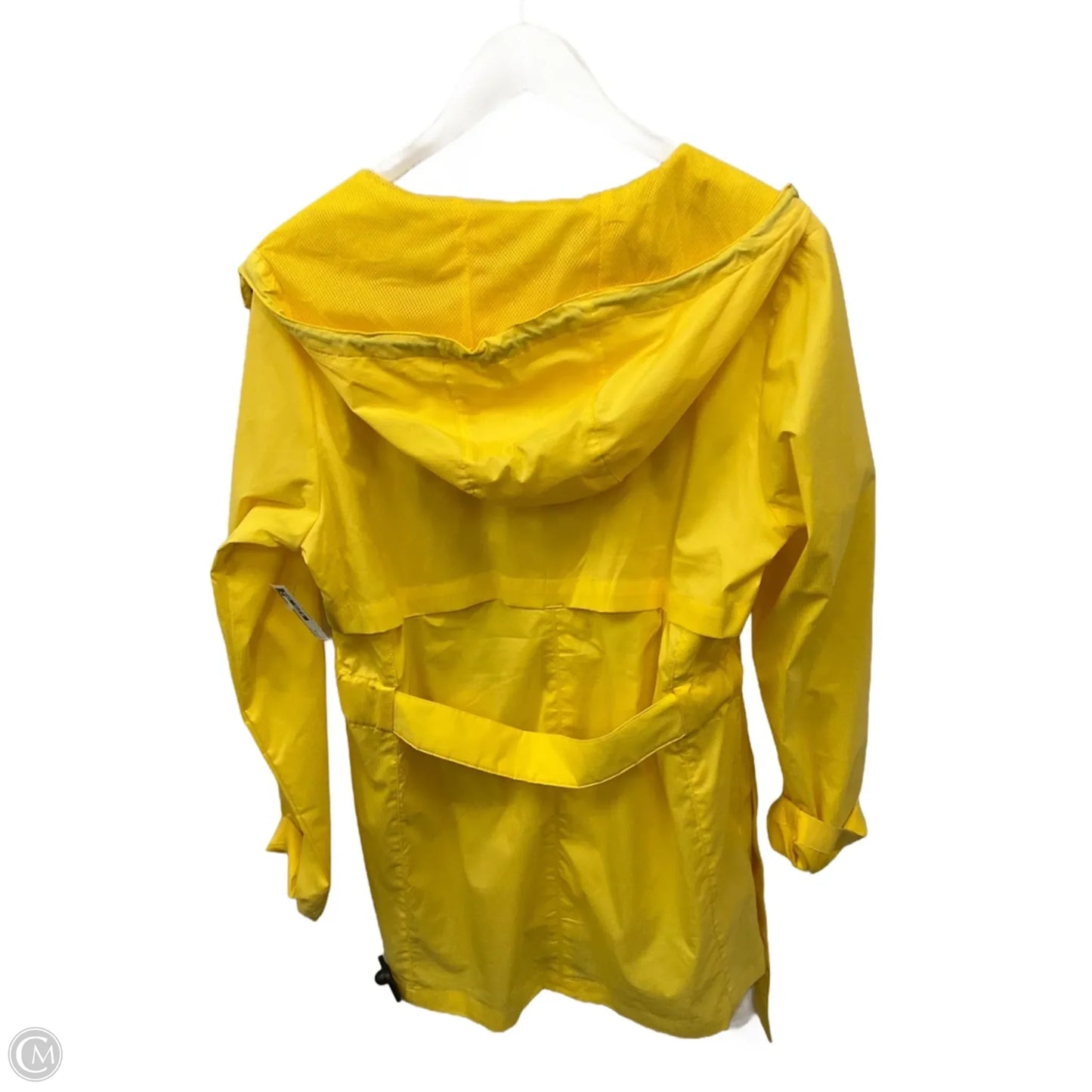Jacket Windbreaker By Columbia In Yellow, Size: S