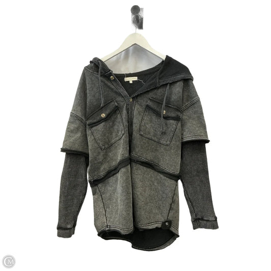 Jacket Shirt By Gilded Intent In Black, Size: M