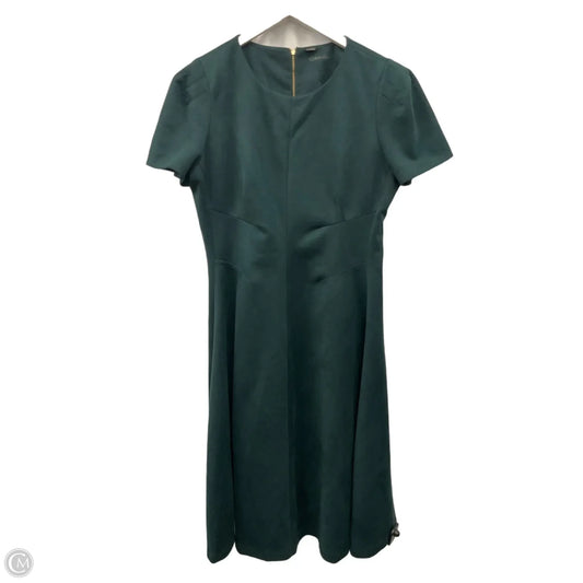 Dress Casual Midi By Calvin Klein In Green, Size: L