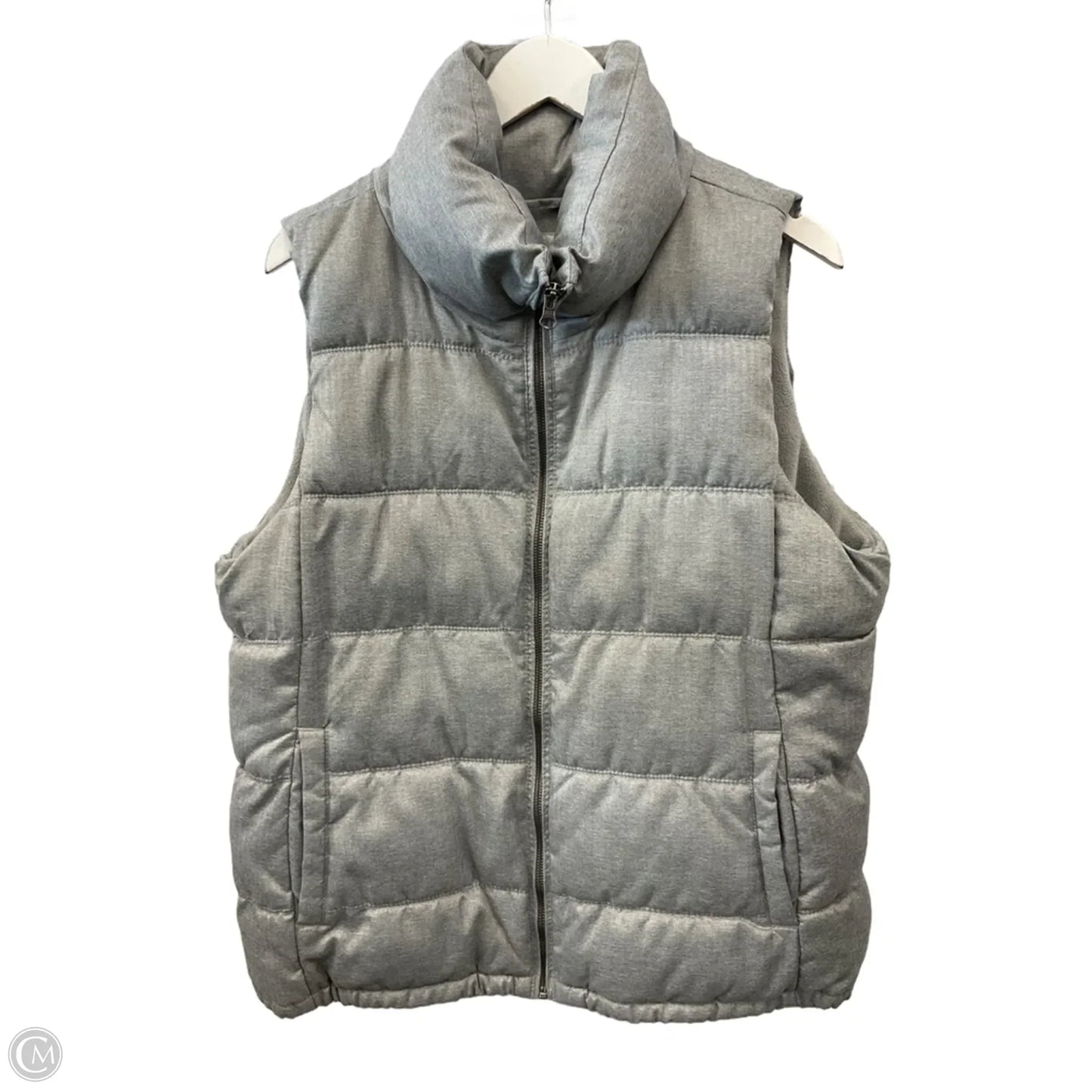 Vest Puffer & Quilted By Old Navy In Grey, Size: Xl