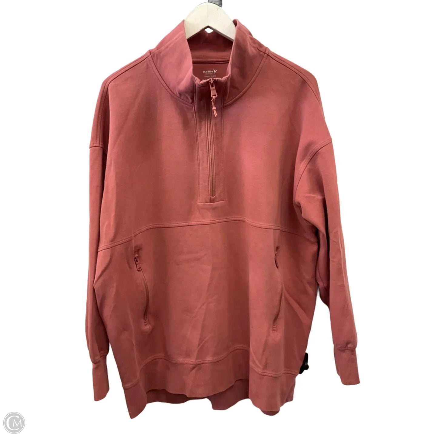 Sweatshirt Collar By Old Navy In Coral, Size: Xl