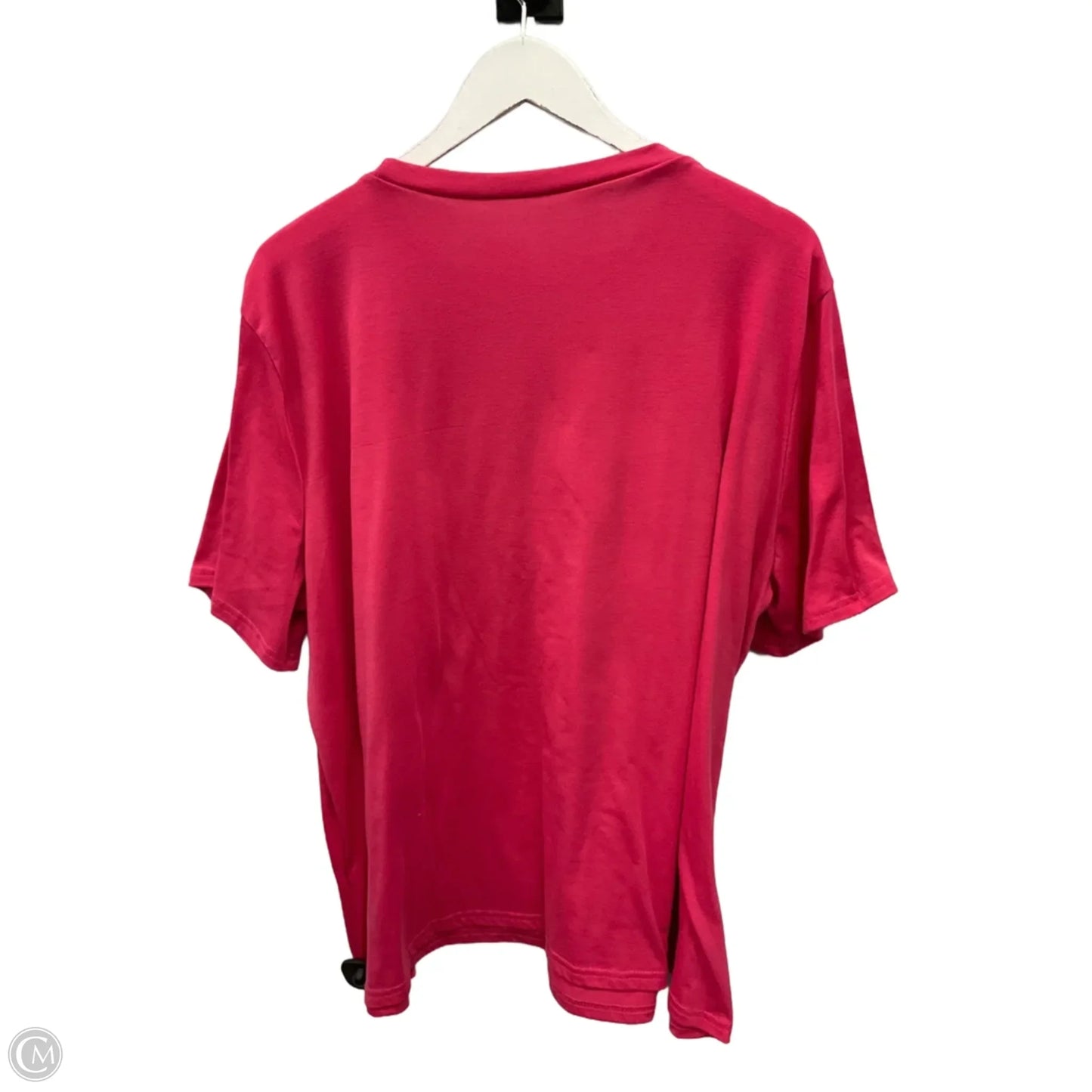 Top Short Sleeve By Shein In Pink, Size: 3x