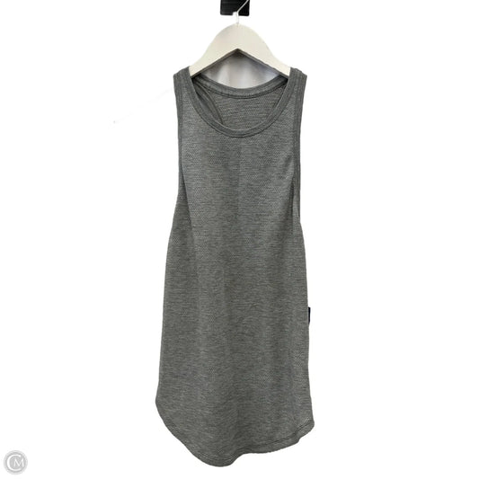 Athletic Tank Top By Lululemon In Grey, Size: S