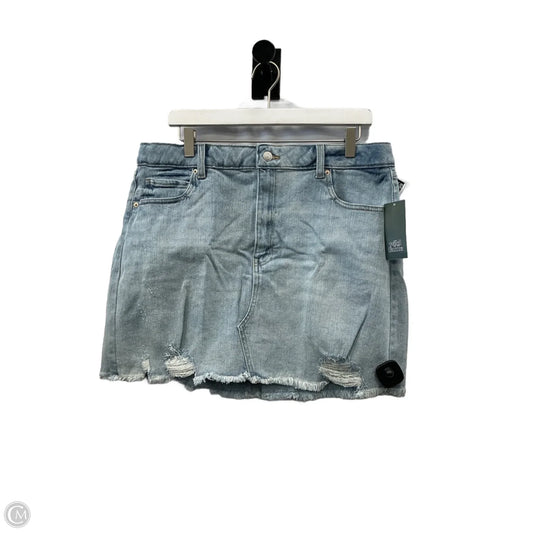 Skirt Mini & Short By Wild Fable In Blue Denim, Size: 16