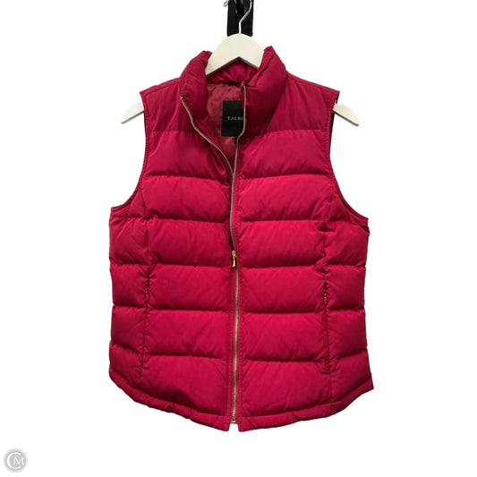 Vest Puffer & Quilted By Talbots In Red, Size: S