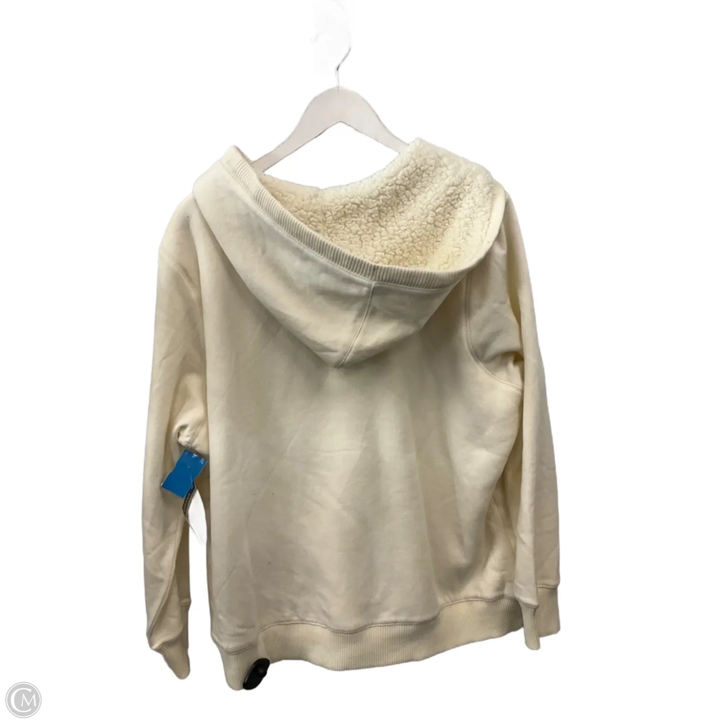 Jacket Fleece By Faded Glory In Cream, Size: 2x