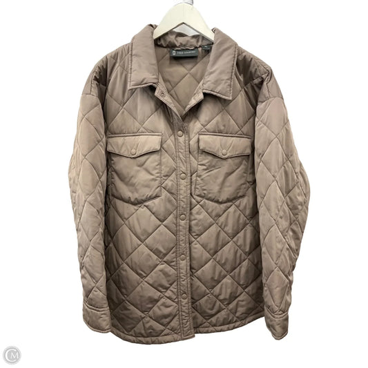 Jacket Puffer & Quilted By Free Country In Mauve, Size: Xl