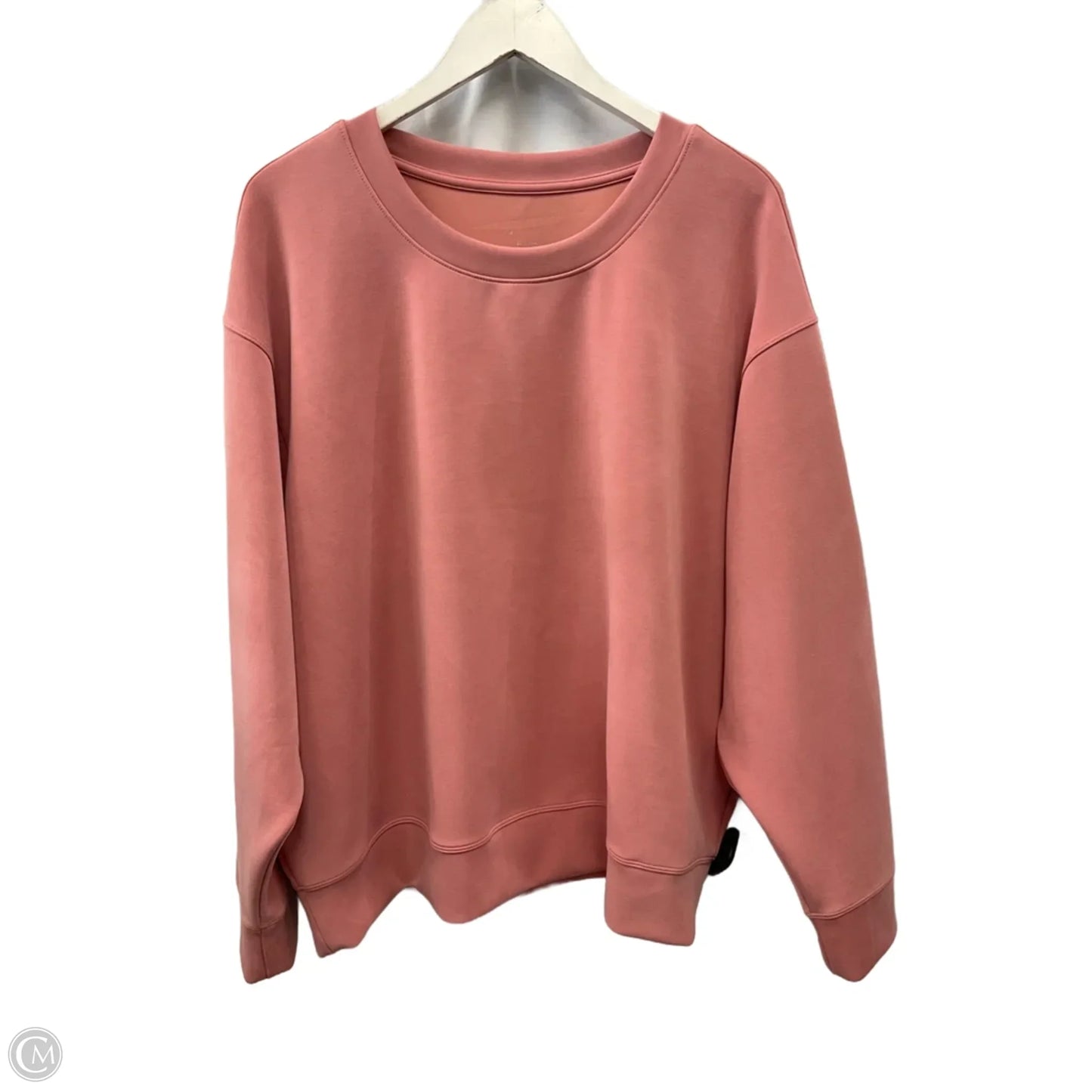 Top Long Sleeve By A New Day In Pink, Size: Xxl