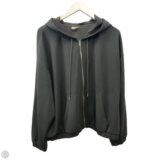 Sweatshirt Hoodie By A New Day In Black, Size: Xxl