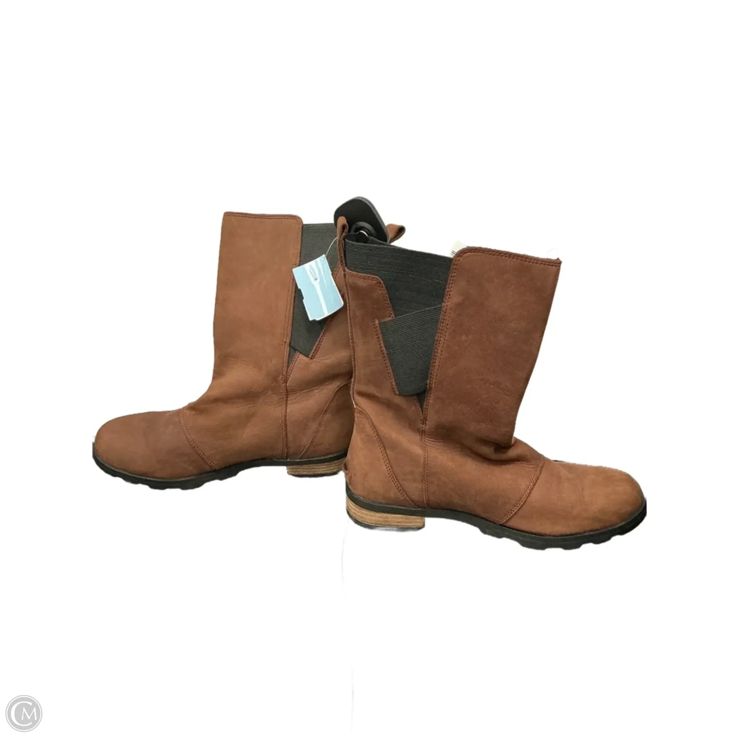 Boots Mid-calf Flats By Sorel In Brown, Size: 9.5